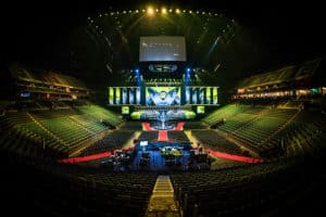 ESL One Cologne - Empty Arena 2019 as the 2020 competition had to be held online because of COVID