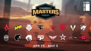 DreamHack Masters Spring 2021 Announcement of global teams