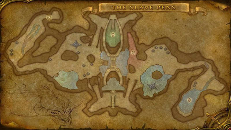 Slave Pens Heroic Guide Dungeon Layout