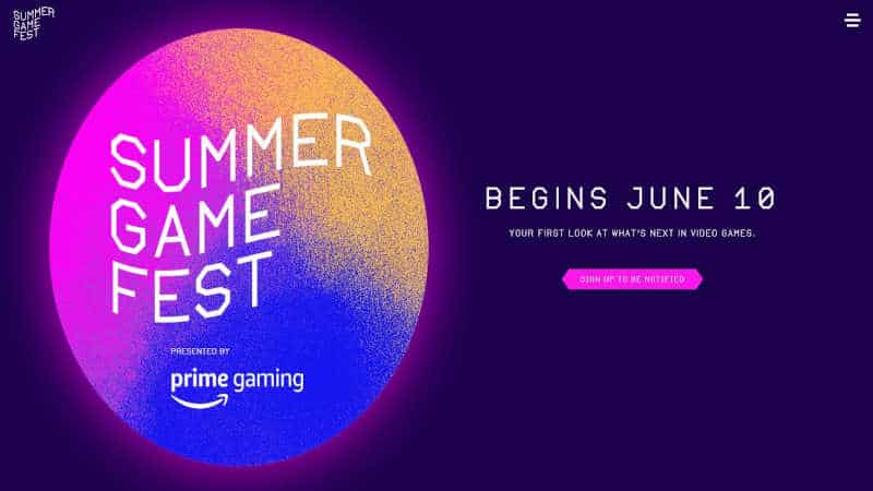 Summer Game Fest 2021 Branding